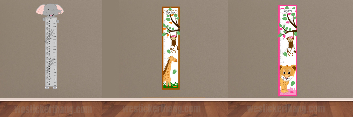 Growth Charts Decals